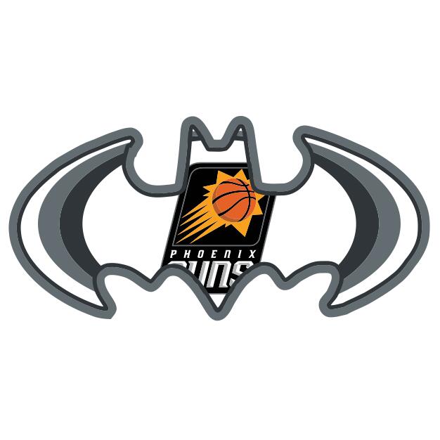 Phoenix Suns Batman Logo DIY iron on transfer (heat transfer) Phoenix Suns Batman Logo DIY iron on transfer (heat transfer)